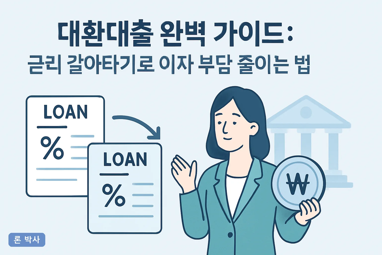 대환대출 완벽 가이드: 금리 갈아타기로 이자 부담 줄이는 법