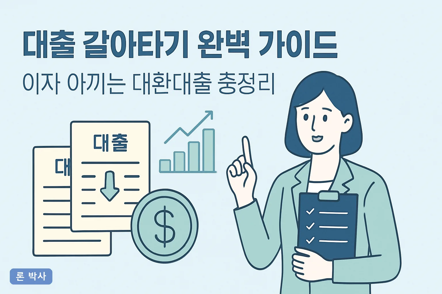 대출 갈아타기 완벽 가이드: 이자 아끼는 대환대출 총정리