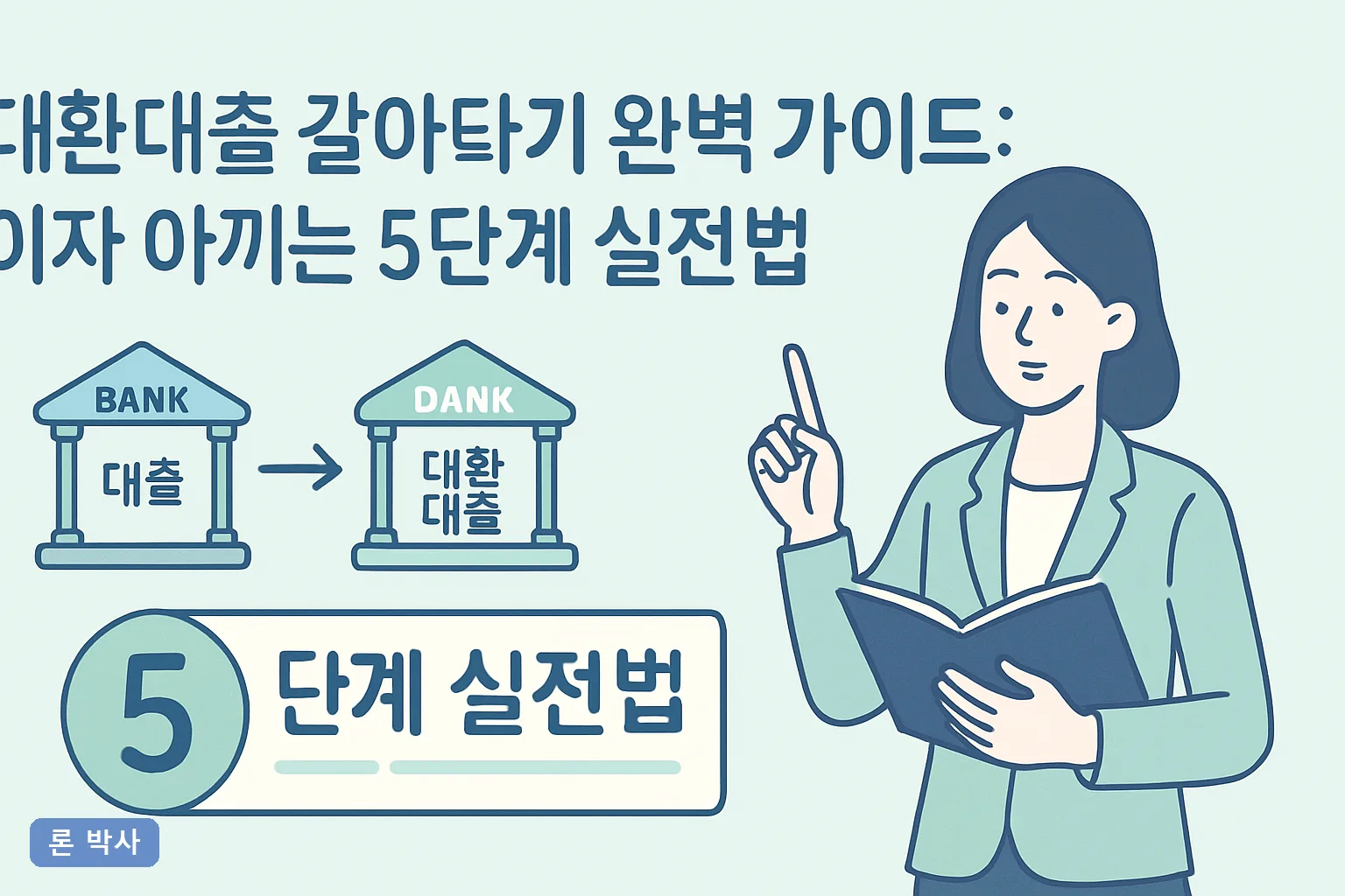 대환대출 갈아타기 완벽 가이드: 이자 아끼는 5단계 실전법